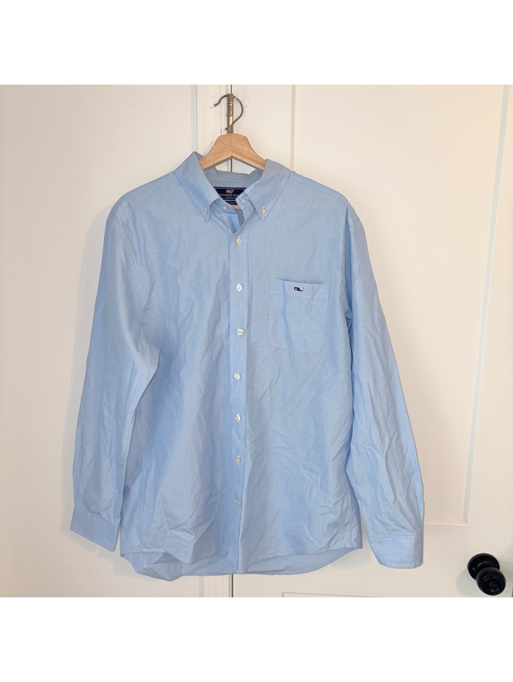 Vineyard Vines $115 Mens L Slim Fit Tucker Shirt button down Dress Shirt